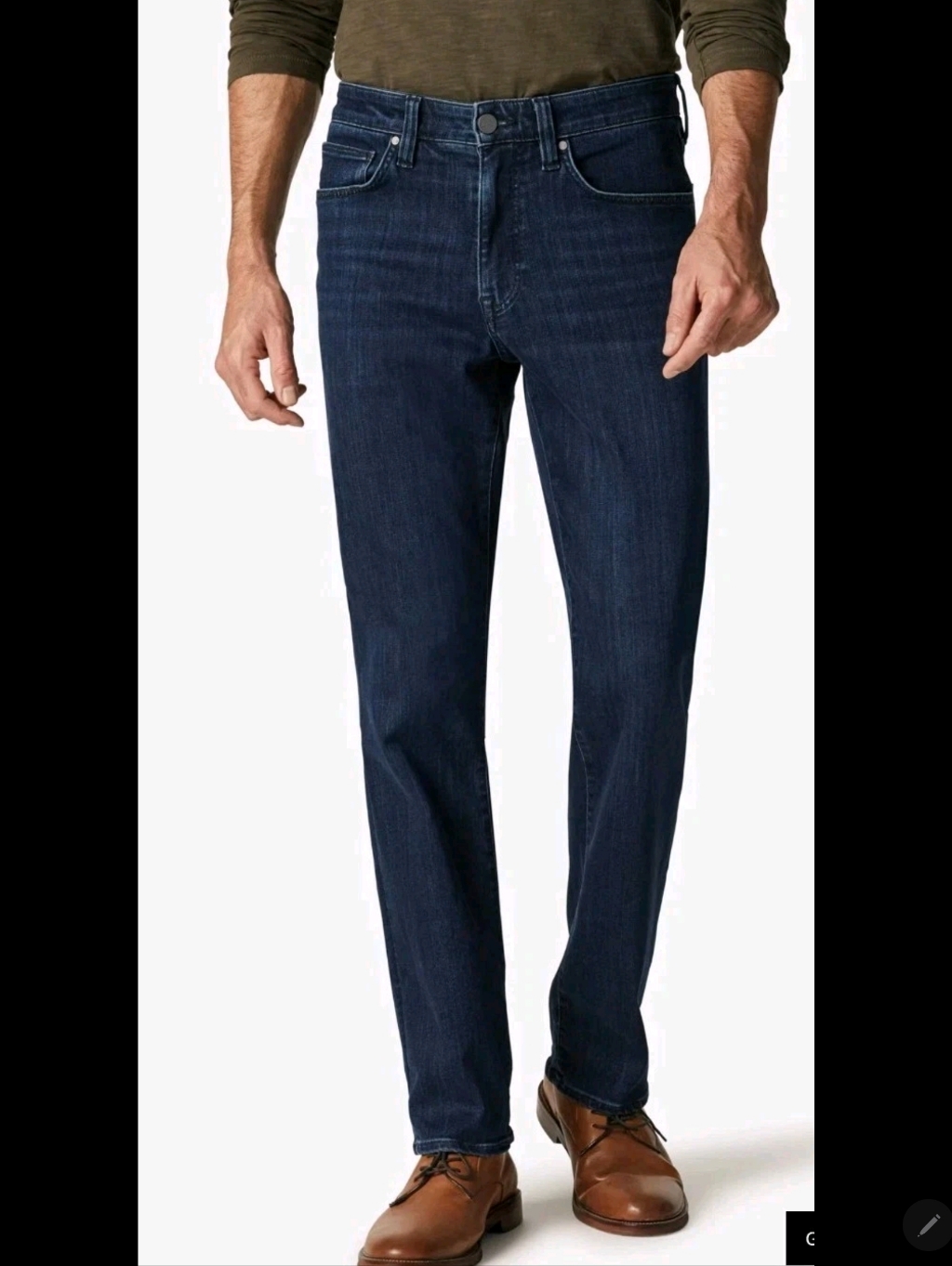 34 Heritage Charisma Men Jeans Confort Rise Classic.Blue Dark Size 38/32
